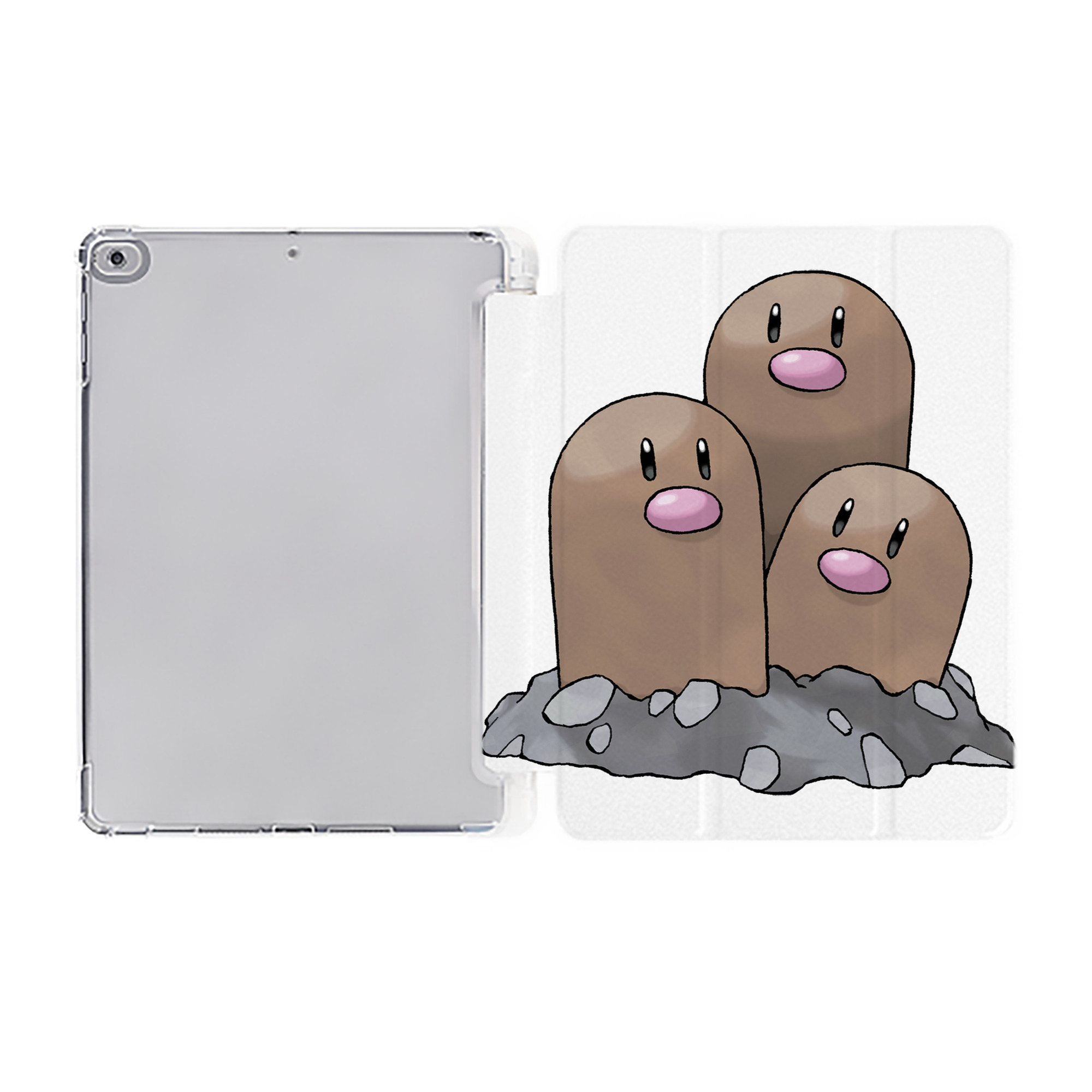 （画像用） ポケットモンスター Pokémon IPad ケース ペン収納付き 三つ折りスタンド PUレザー×シリコン 対応機種9.5/10.5/10.9インチ